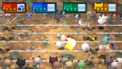 画像ギャラリー No.018のサムネイル画像 / アドホック通信にも対応。「モンハン日記 ぽかぽかアイルー村」,ジャンプやアピールを駆使して1位を目指す「プーギーレース」とは?