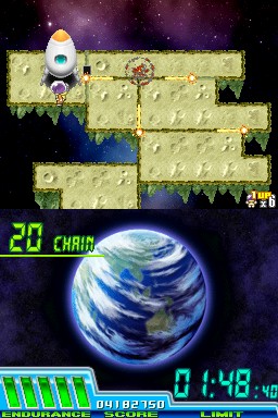 DSiウェア「アースセイバー 隕石爆破大作戦」,本日配信開始DSiウェア「アースセイバー 隕石爆破大作戦」,本日配信開始