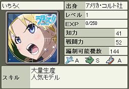 大戦略web アニメ うぽって のキャラクターが士官として登場