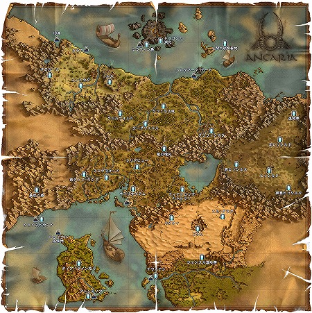 画像ギャラリー No.003のサムネイル画像 / 冒険に役立てよう。「セイクリッド2」のワールドマップが公開に