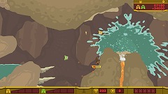 流体シミュレーション の効果が面白い Ps3用ダウンロードタイトル Pixeljunkシューター の無料体験版が配信開始 流体シミュレーション の効果が面白い Ps3用ダウンロードタイトル Pixeljunkシューター の無料体験版が配信開始
