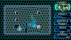 画像ギャラリー No.008のサムネイル画像 / PSPソフト「QIX++」,第2報で豊富な「ゲームモード」が明らかに