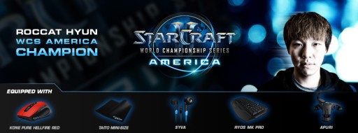 画像集#001のサムネイル/Team ROCCAT所属のHyuN選手が「SC2」の大会“WCS America Season1”で優勝