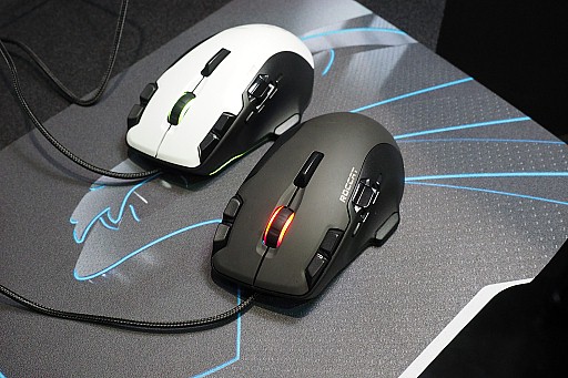 Computex Roccatの新世代フラグシップマウス Tyon はアナログコントローラ付き