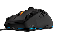 画像集#008のサムネイル/ROCCATの新フラグシップマウス「Tyon」が12月5日に国内発売。アナログコントローラと“背びれスイッチ”搭載のFPS向け多機能モデル