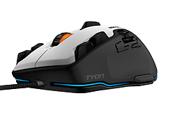 画像集#014のサムネイル/ROCCATの新フラグシップマウス「Tyon」が12月5日に国内発売。アナログコントローラと“背びれスイッチ”搭載のFPS向け多機能モデル