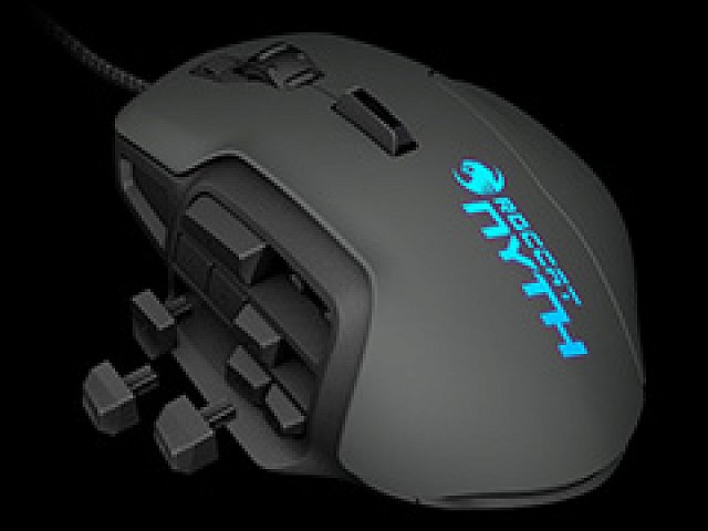 Gamescom Roccat 左サイドボタンの数と配置をカスタマイズできるマウス Nyth を正式発表 マウスパッド一体型キーボードも