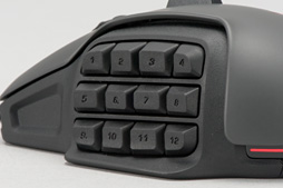 画像ギャラリー No.011のサムネイル画像 / 「ROCCAT Nyth」レビュー。左サイドの最大12ボタンを自由にカスタマイズできるマウスは,ズバリ買いなのか