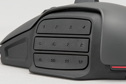 画像ギャラリー No.017のサムネイル画像 / 「ROCCAT Nyth」レビュー。左サイドの最大12ボタンを自由にカスタマイズできるマウスは,ズバリ買いなのか