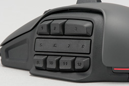 画像ギャラリー No.019のサムネイル画像 / 「ROCCAT Nyth」レビュー。左サイドの最大12ボタンを自由にカスタマイズできるマウスは,ズバリ買いなのか