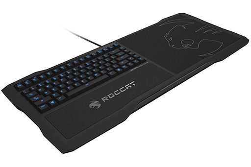 ソファに座ってのゲームプレイ 用のマウスパッド一体型キーボード Roccat Sova が国内発売決定 ソファに座ってのゲームプレイ 用のマウスパッド一体型キーボード Roccat Sova が国内発売決定