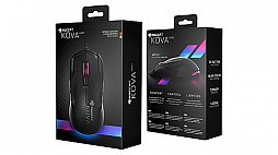 画像ギャラリー No.001のサムネイル画像 / ROCCATの左右対象形状マウス「Kova」のAIMOイルミネーション対応版が4月発売予定
