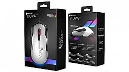 画像ギャラリー No.002のサムネイル画像 / ROCCATの左右対象形状マウス「Kova」のAIMOイルミネーション対応版が4月発売予定