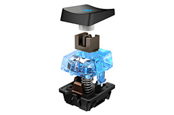 ���������꡼ No.005�Υ���ͥ������ / ROCCAT���ȼ����������å����ѤΥ���ȥ꡼�Ծ���������ܡ��ɡ�Vulcan 80�פ�ȯ�䡣����210g�Υ��ʥ����إåɥ��åȡ�Noz�פ�