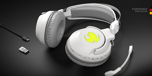 ���������꡼ No.002�Υ���ͥ������ / ROCCAT��7.1ch���ۥ��饦����б��إåɥ��åȤΥۥ磻�ȥ�ǥ뤬�о�