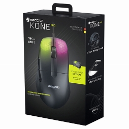 Roccat製のハイエンド軽量マウス Kone Pro が国内発売 ワイヤレスとワイヤードを用意