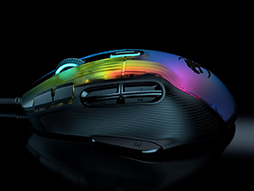 画像ギャラリー No.003のサムネイル画像 / 独自光学式キースイッチ採用のROCCAT製多ボタンマウスが国内発売