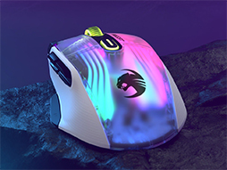 画像ギャラリー No.004のサムネイル画像 / 独自光学式キースイッチ採用のROCCAT製多ボタンマウスが国内発売