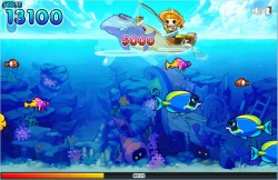 画像ギャラリー No.005のサムネイル画像 / 「おしゃらんど ファンテージ」,新ミニゲームで釣りにチャレンジ