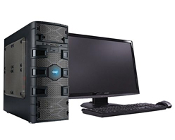 画像ギャラリー No.001のサムネイル画像 / Faith，GTX 580のSLI構成とi7-990Xを採用したゲーマー向けミニタワーPC