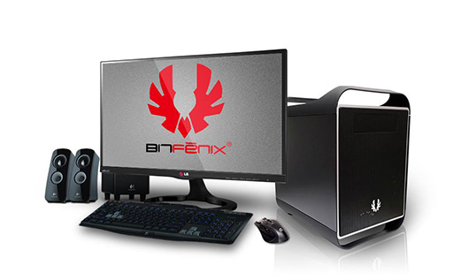 画像ギャラリー No.001のサムネイル画像 / BitFenix製小型ケース「Prodigy M」採用のゲーマー向けPCがFaithから