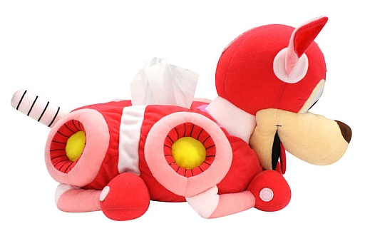 画像ギャラリー No.004のサムネイル画像 / 「ロックマン」25周年記念グッズ第2弾,ラッシュのティッシュカバーが発売決定