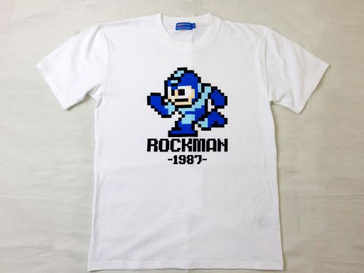 トレーナーに続き 8ビットロックマンのtシャツがしまむらで販売開始