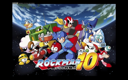 画像ギャラリー No.007のサムネイル画像 / 「ロックマン10」配信開始。記念壁紙の“Webメディア版”を掲載