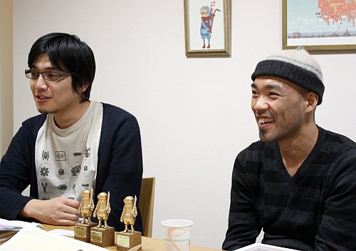 画像ギャラリー No.012のサムネイル画像 / 元特殊造形物制作者の仲良し3人組がPSP用SFアクションを作ると,こういうゲームになります。「100万トンのバラバラ」開発者インタビュー