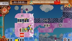 画像ギャラリー No.024のサムネイル画像 / 元特殊造形物制作者の仲良し3人組がPSP用SFアクションを作ると,こういうゲームになります。「100万トンのバラバラ」開発者インタビュー