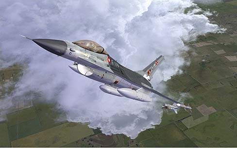 #001Υͥ/СɡF-16ե㡼MSFS XפΥɥ󡤡Aerosoft F-16 Fighting Falcon Xפȯ䳫