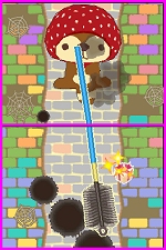 画像ギャラリー No.002のサムネイル画像 / お屋敷を綺麗にしながらミニゲームで遊ぼう。NDS「きれいずきん生活」が2010年4月22日に発売決定