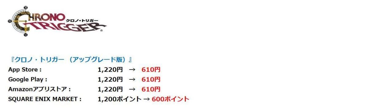 画像集 014 スマホ タブレット版 Ff シリーズと クロノ トリガー が最大50