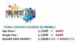 画像ギャラリー No.012のサムネイル画像 / スマホ&タブレット版「FF」シリーズと「クロノ・トリガー」が最大50%オフになるGWセールが開催