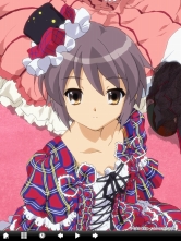 画像ギャラリー No.005のサムネイル画像 / 角川書店，“消失長門”イラストも収録の「長門有希のイラスト＆パズル for iPad」をリリース