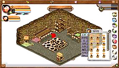 画像ギャラリー No.004のサムネイル画像 / デジパーク,石器時代をモチーフにしたブラウザゲーム「StoneAge Petite」を発表