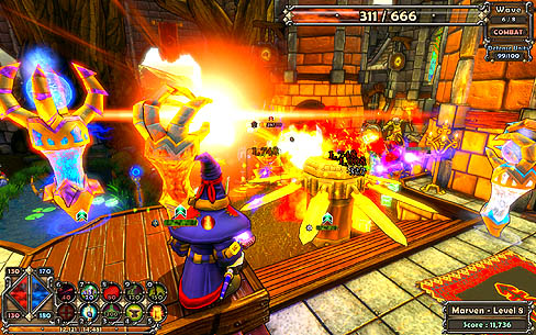 画像ギャラリー No.005のサムネイル画像 / ストラテジー「Dungeon Defenders」を紹介する「海外ゲーム四天王」。戦略,アクション,アイテムコレクションなども満載で,あなたはもうゲームのトリコ