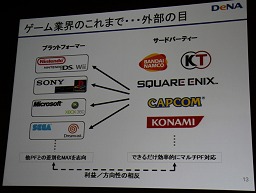 ���������꡼ No.007�Υ���ͥ������ / ��CEDEC 2010�ϥ�Х������������ܻؤ���Ʊ�Τ��罸�档DeNA���᤬���֥�����ץ�åȥե������̤��פȤ�