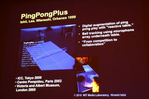 ꡼ No.006 |  CEDEC 2010а ͵ĴֱDefying Gravity: The Art of Tangible Bits Ϥ˹ơ󥸥֥롦ӥåȡפϪMITǥܤʸڤȤ