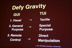 ꡼ No.021 |  CEDEC 2010а ͵ĴֱDefying Gravity: The Art of Tangible Bits Ϥ˹ơ󥸥֥롦ӥåȡפϪMITǥܤʸڤȤ