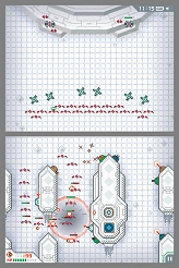 画像ギャラリー No.005のサムネイル画像 / 迫り来る敵から艦隊を守れ! DSiウェア「スターシップディフェンダー」2月10日より配信