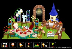 画像ギャラリー No.006のサムネイル画像 / 「バルビレッジ2 for mixi 」複数のアイテムをくっつけて飾れるように