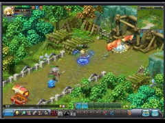 画像ギャラリー No.021のサムネイル画像 / メインコンテンツは世界に存在する資源の奪い合い。MMORPG「英雄島」のクローズドβテスト先行レポート