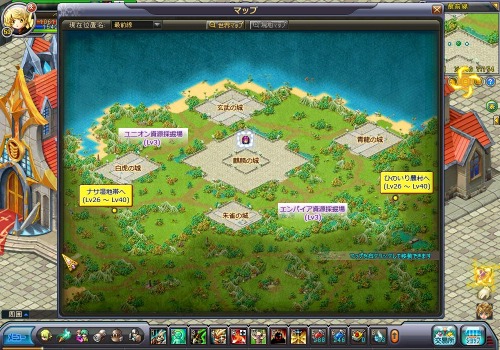 画像ギャラリー No.009のサムネイル画像 / 「英雄島」,最大5つのギルドがぶつかり合う大規模なRvR「城争奪戦」を本日実装。新サーバー「修羅」も稼動開始