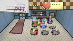 画像ギャラリー No.003のサムネイル画像 / ハドソン,Wiiウェア用レストラン経営パズル「DINER DASH(ダイナーダッシュ)」を2月16日より配信開始