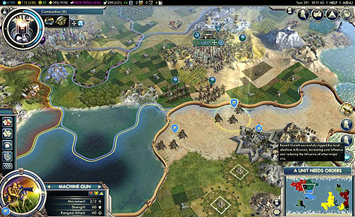 Sid Meier S Civilization V の拡張パック Gods Kings が 12年春に発売 新たな文明やさまざまなユニット そして宗教要素などが追加