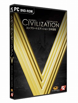 画像集#001のサムネイル/「シヴィライゼーションV コンプリートエディション 日本語版」が本日発売。すべての拡張パックおよびDLCを収録した完全版パッケージ