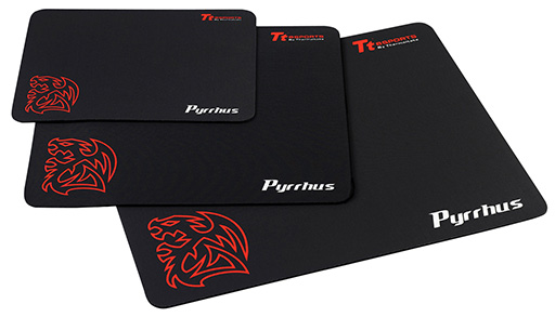 画像ギャラリー No.001のサムネイル画像 / マイクロファイバ採用のTt eSPORTS製マウスパッド発売。大中小の3種類