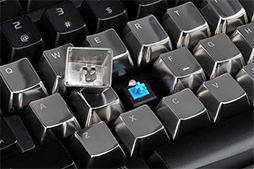 画像集#005のサムネイル/Tt eSPORTS,ゲーマー向けキーボード用の金属製キートップを発表。5キーセットが約20ドル,38キーセットは約70ドル