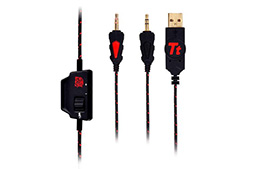 画像ギャラリー No.005のサムネイル画像 / アスク,PCでもゲーム機でも使えるTt eSPORTSのアナログ接続型ヘッドセット「CRONOS AD」を5月20日に国内発売